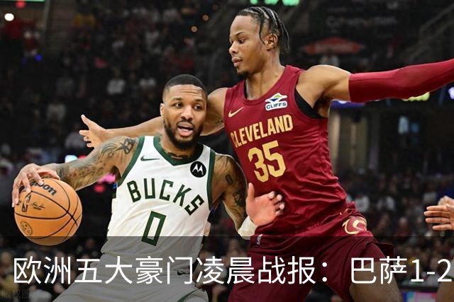 欧洲五大豪门凌晨战报：巴萨1-2皇马，被绝杀！利物浦米兰都是2-0